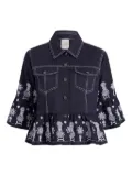 Cinq A Sept Mandie jacket - Blue