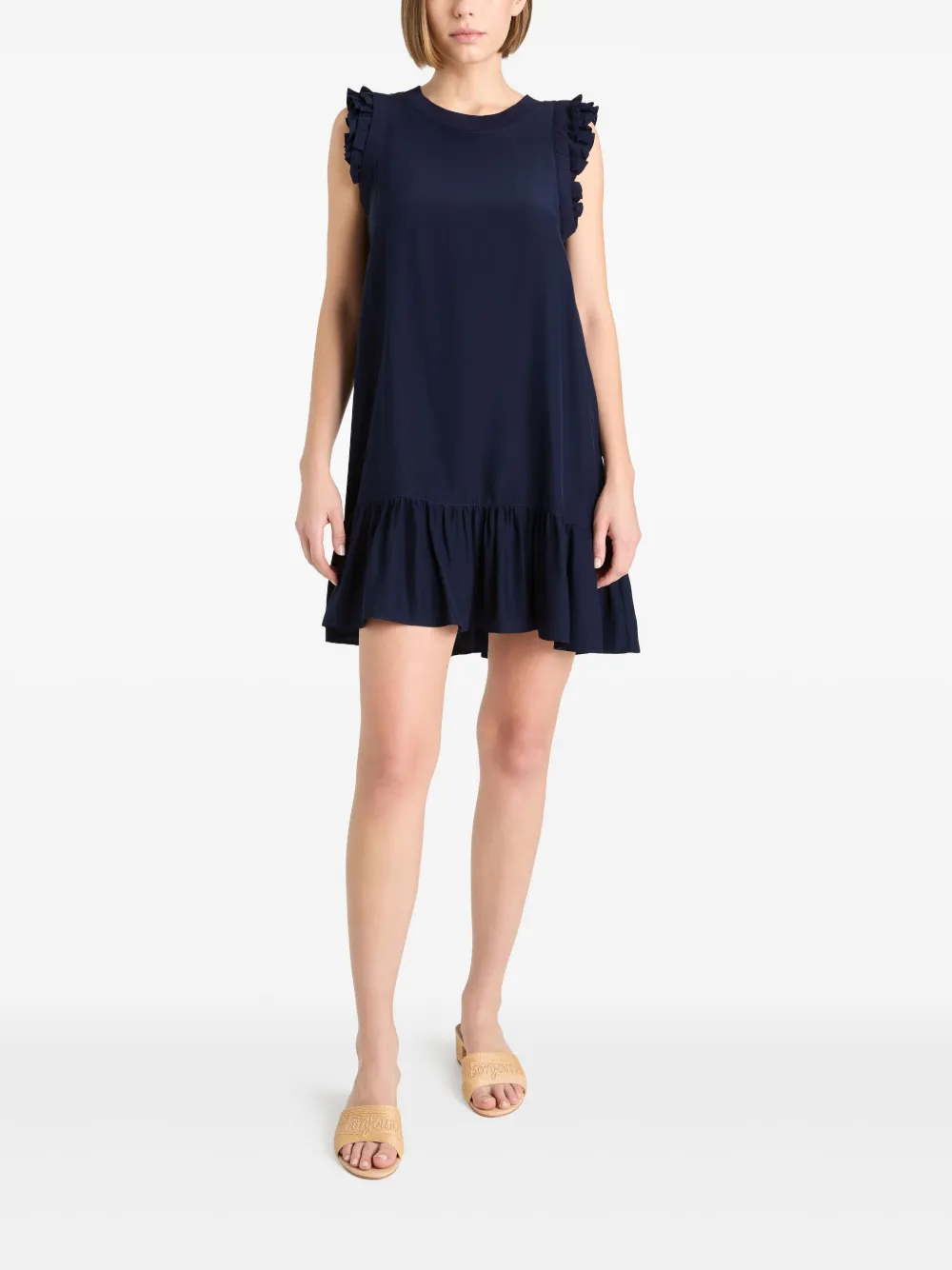 Cinq A Sept Nila jurk - Blauw