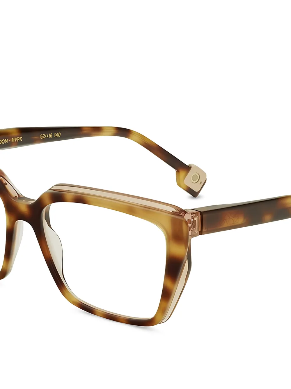 Etnia Barcelona Noon bril met geometrisch montuur Bruin