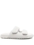Ash Twist slip-on suede slide sandals - Neutrals