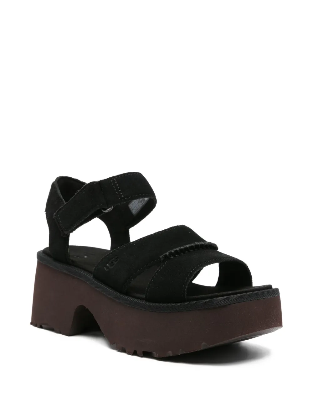 UGG 60mm New Heights ankle-strap sandals Black