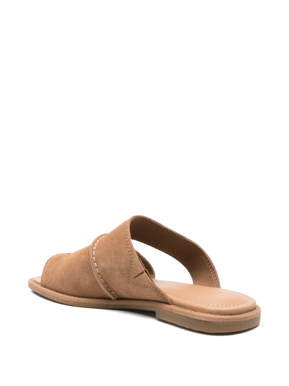 UGG Matira double-strap suede flat sandals Brown