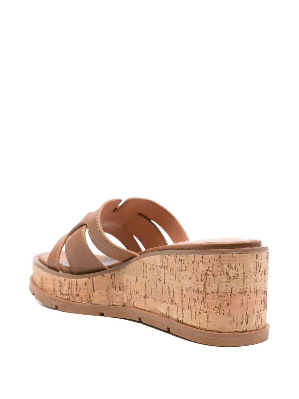 Bibi Lou 65mm Holly leather sandals Brown