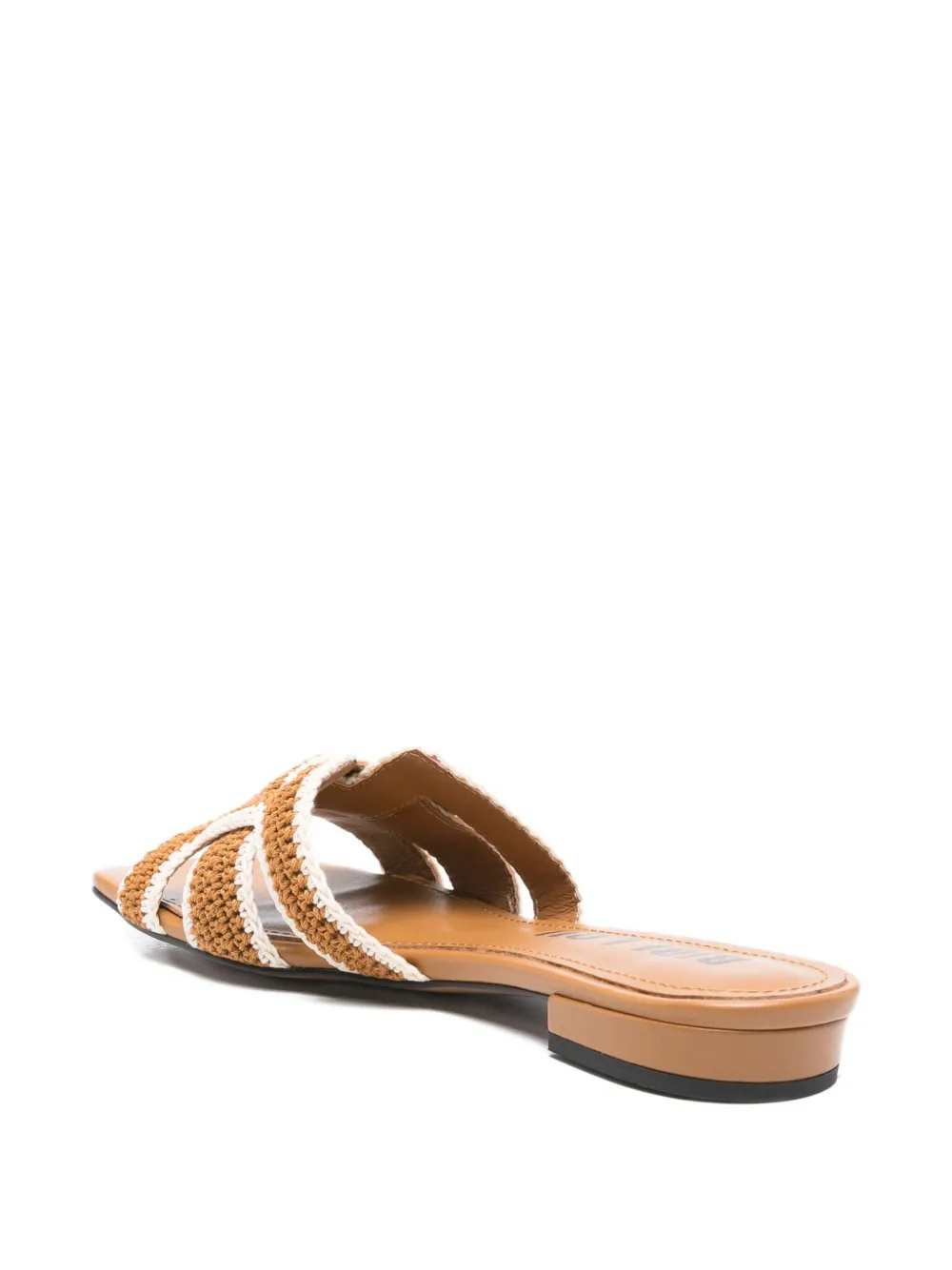 Bibi Lou Holly platte sandalen Bruin