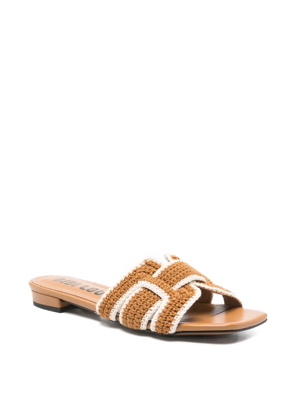 Bibi Lou Holly platte sandalen Bruin