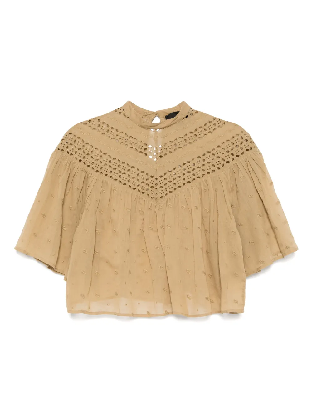 Nili Lotan Mikki blouse Bruin