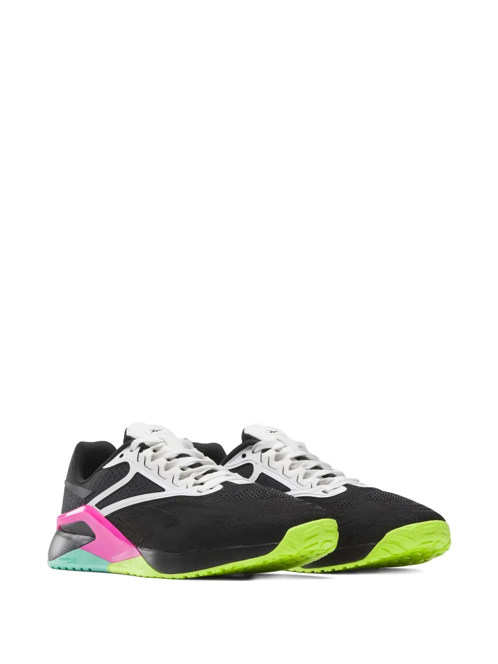 Reebok Nano X2 "Black Laser Lime Laser Pink" sneakers
