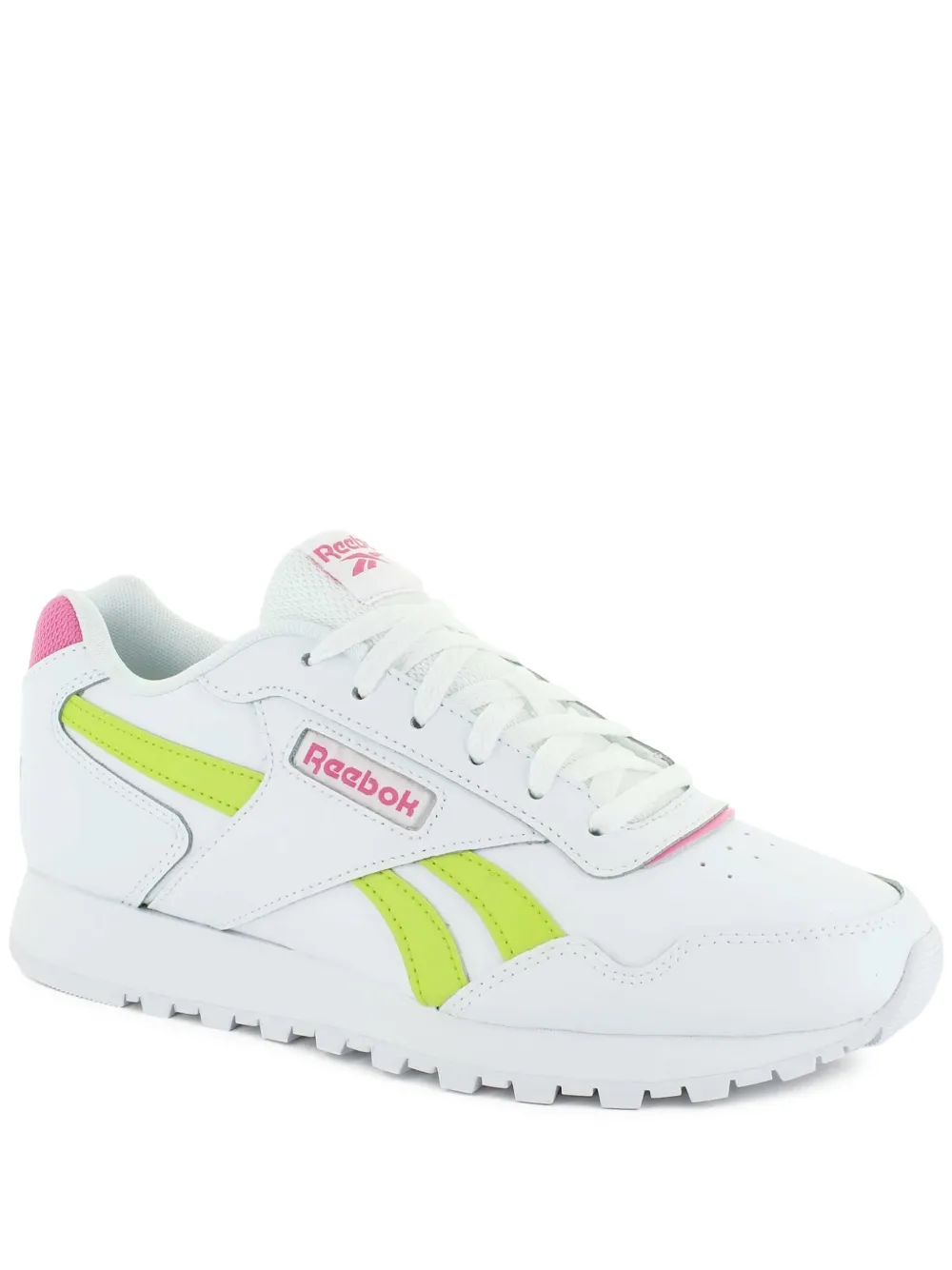 Reebok Glide "White/True Pink/Acid Yellow" sneakers | White | Image 1