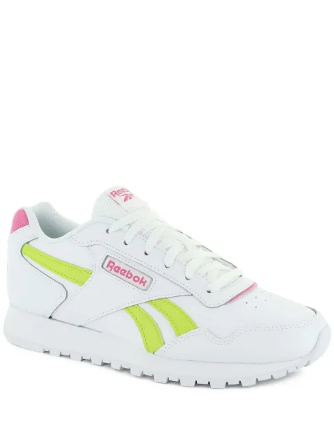 Reebok Glide "White/True Pink/Acid Yellow" sneakers