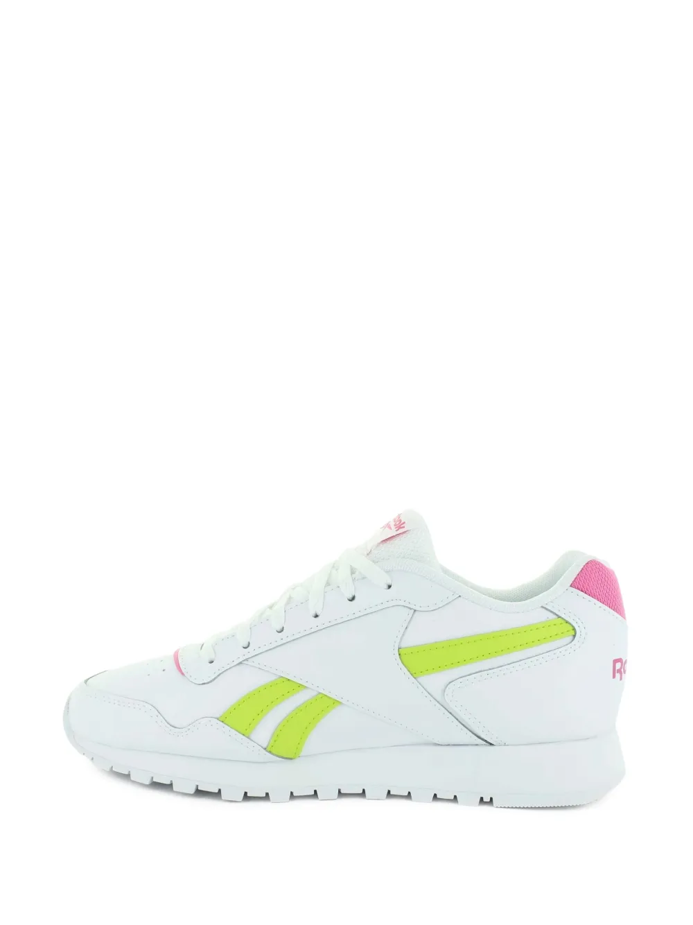 Reebok Glide "White/True Pink/Acid Yellow" sneakers | Low-Tops | Image 2