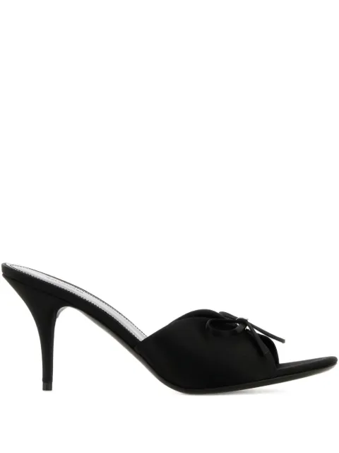 Balenciaga 80 mm mules med sløjfedetalje