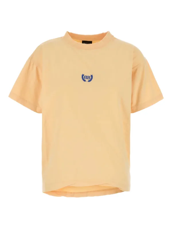 Balenciaga Camiseta De Algodão | Amarelo | FARFETCH BR