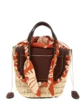 CUBA LAB Habanera Silk tote bag - Neutrals