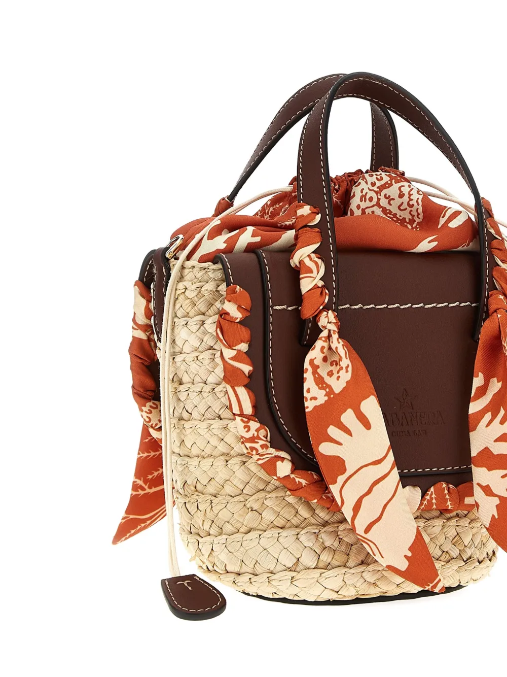 CUBA LAB Habanera zijden shopper Beige