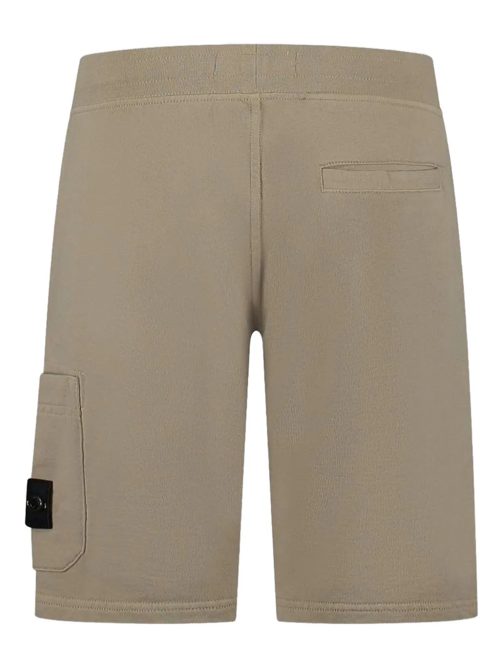 Stone Island Junior Katoenen shorts met Compass-logopatch Bruin