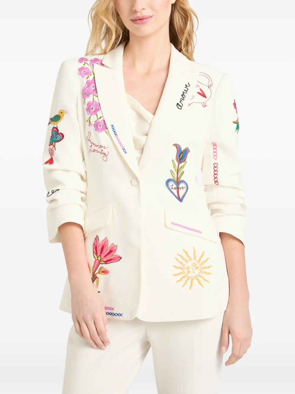 Cinq A Sept Summer Love blazer Wit