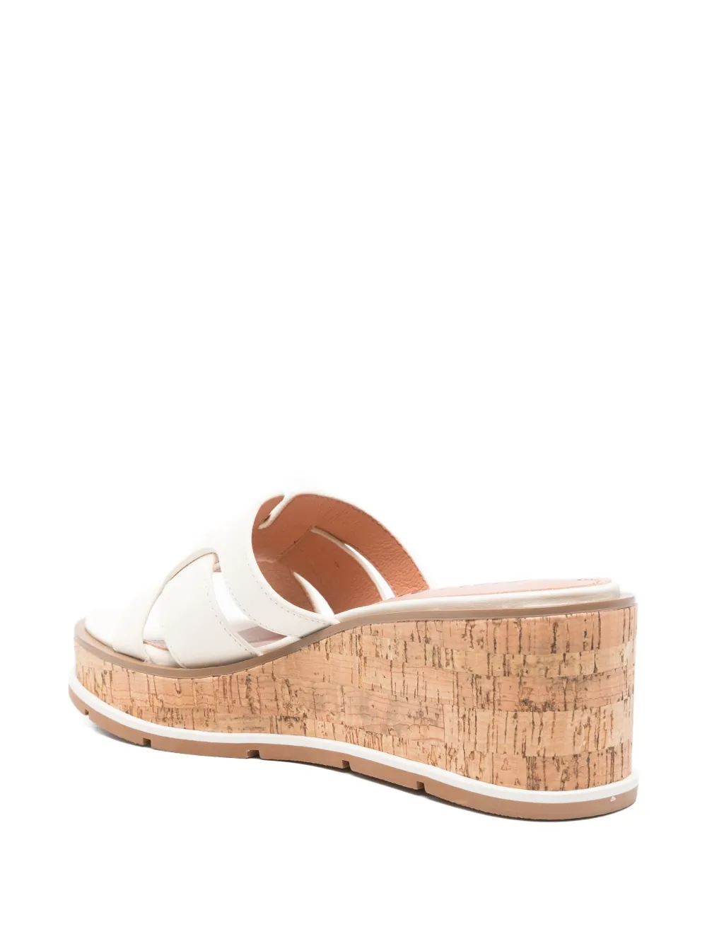 Bibi Lou 65mm Holly leather sandals Neutrals