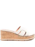 Bibi Lou 65mm Holly leather sandals - Neutrals