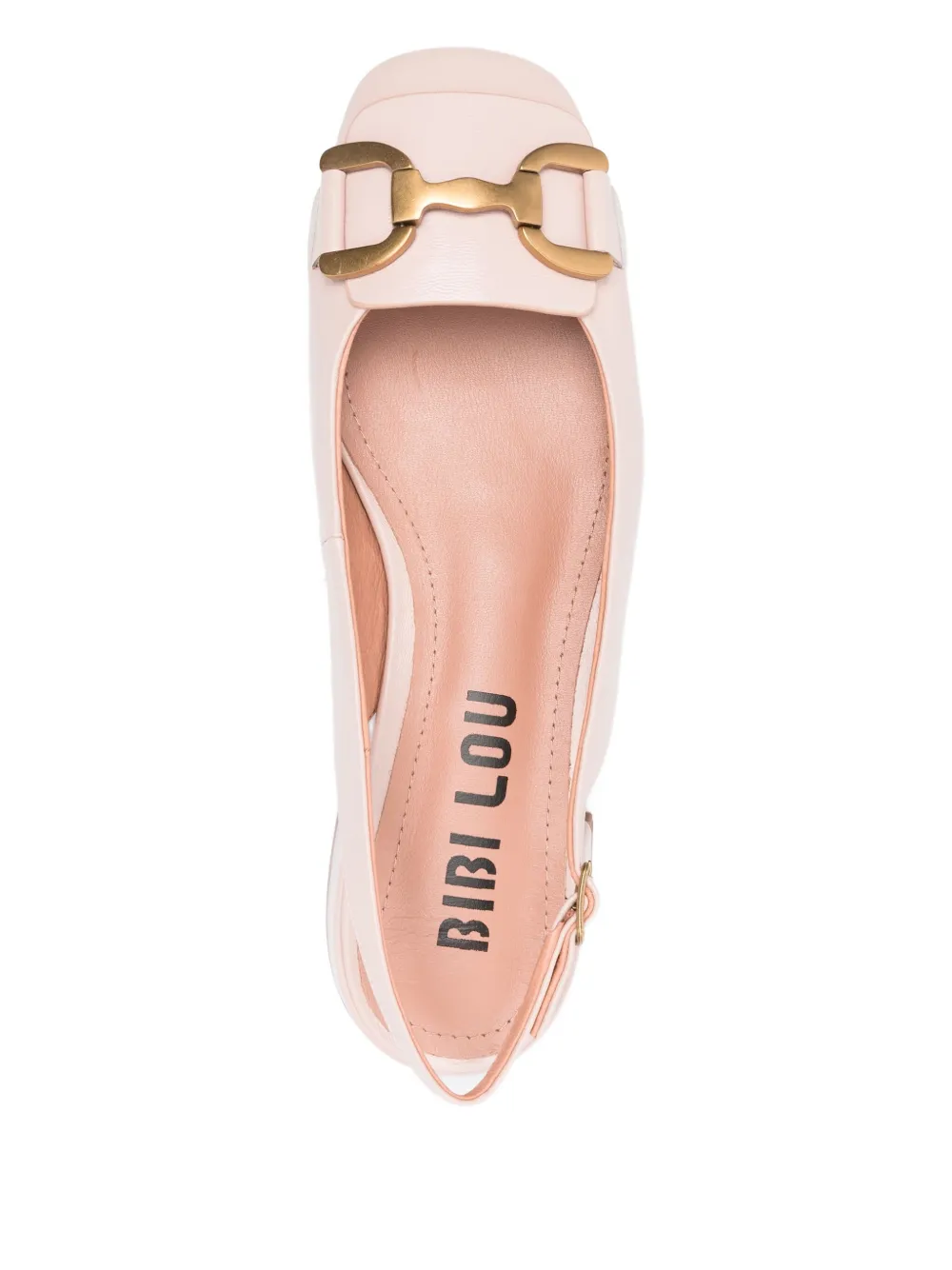 Bibi Lou 25 mm Vela leren pumps Roze