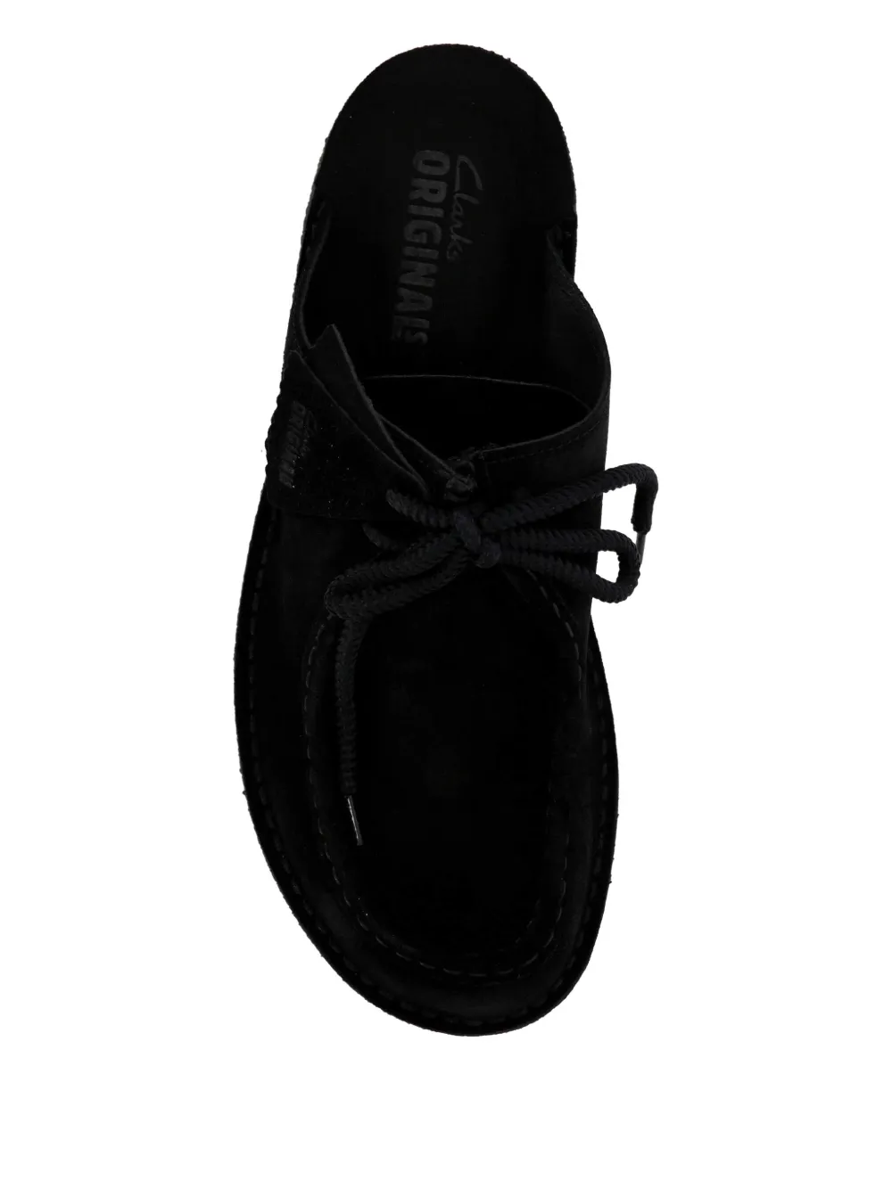 Clarks Originals Leren muiltjes Zwart