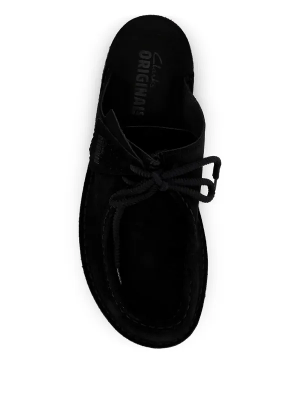 Clarks Originals Sandali Slides In Pelle Nero FARFETCH IT