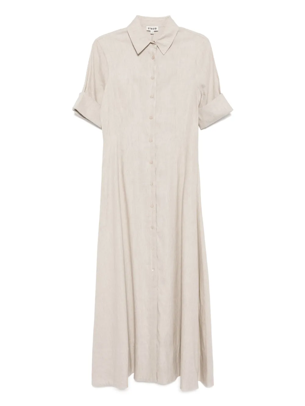 STAUD Joan maxi-dress Bruin