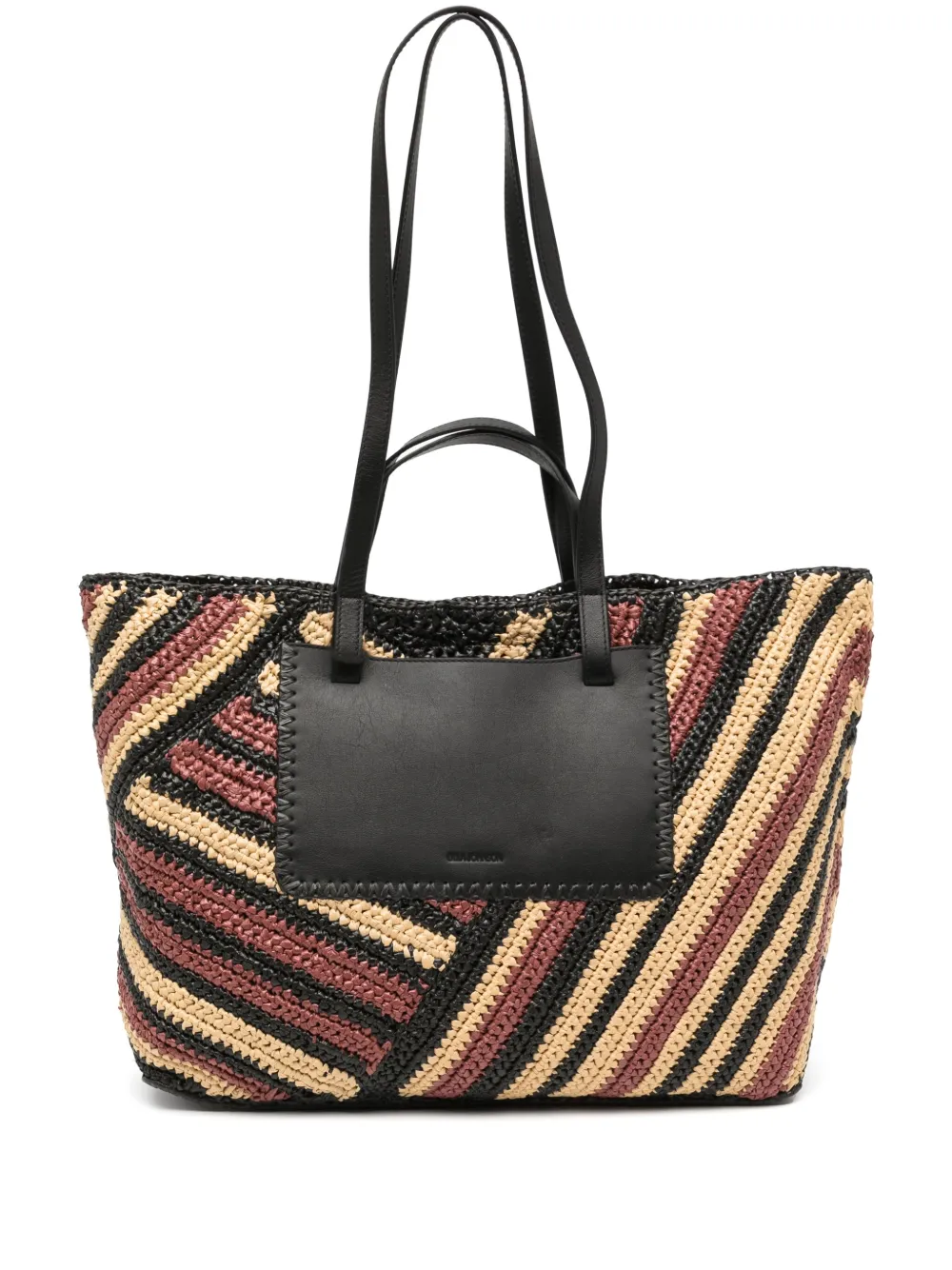 Ulla Johnson Lali grote shopper Zwart