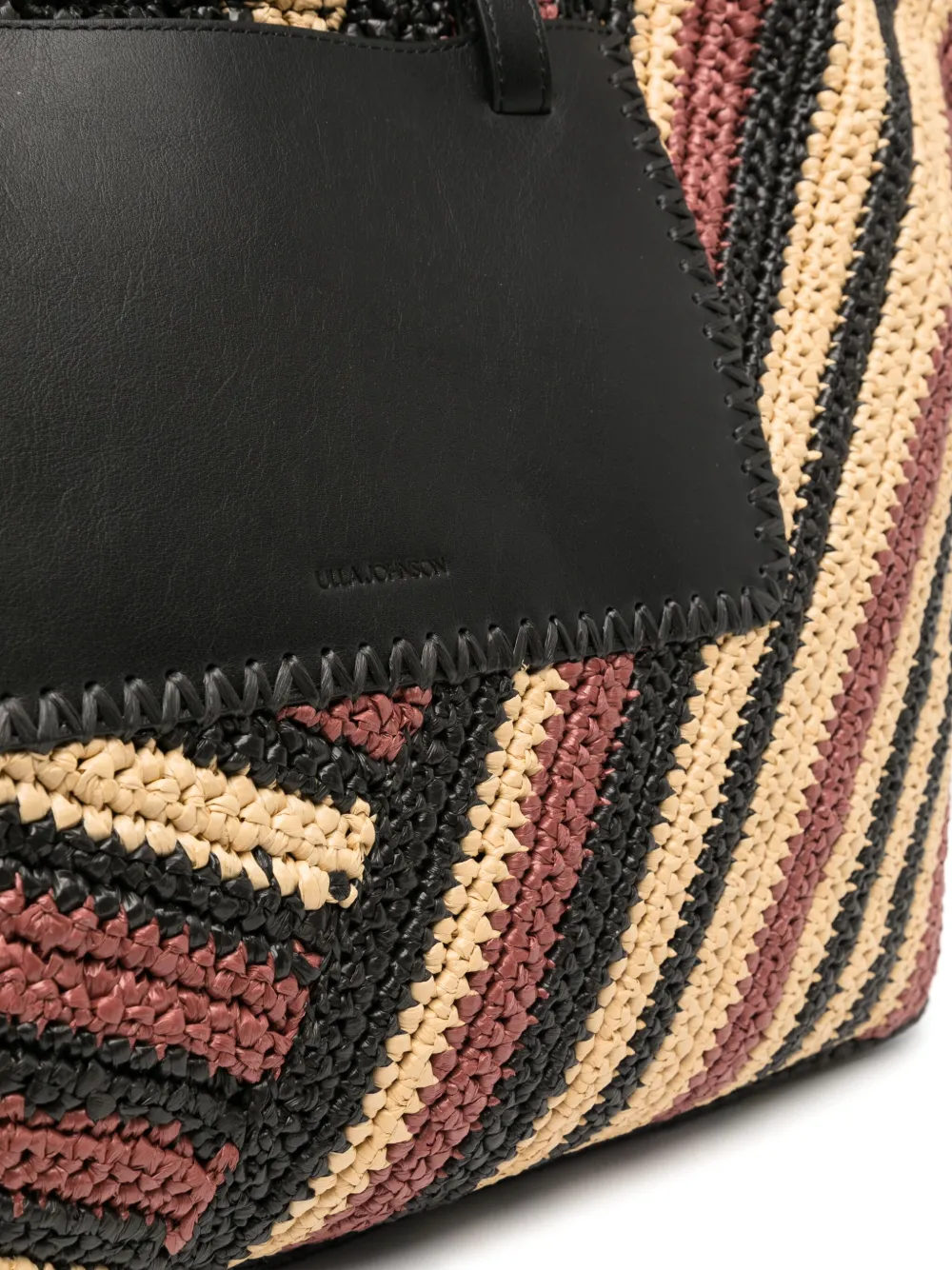 Ulla Johnson Lali grote shopper Zwart