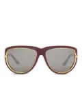 Burberry Eyewear pilot-frame sunglasses - Purple