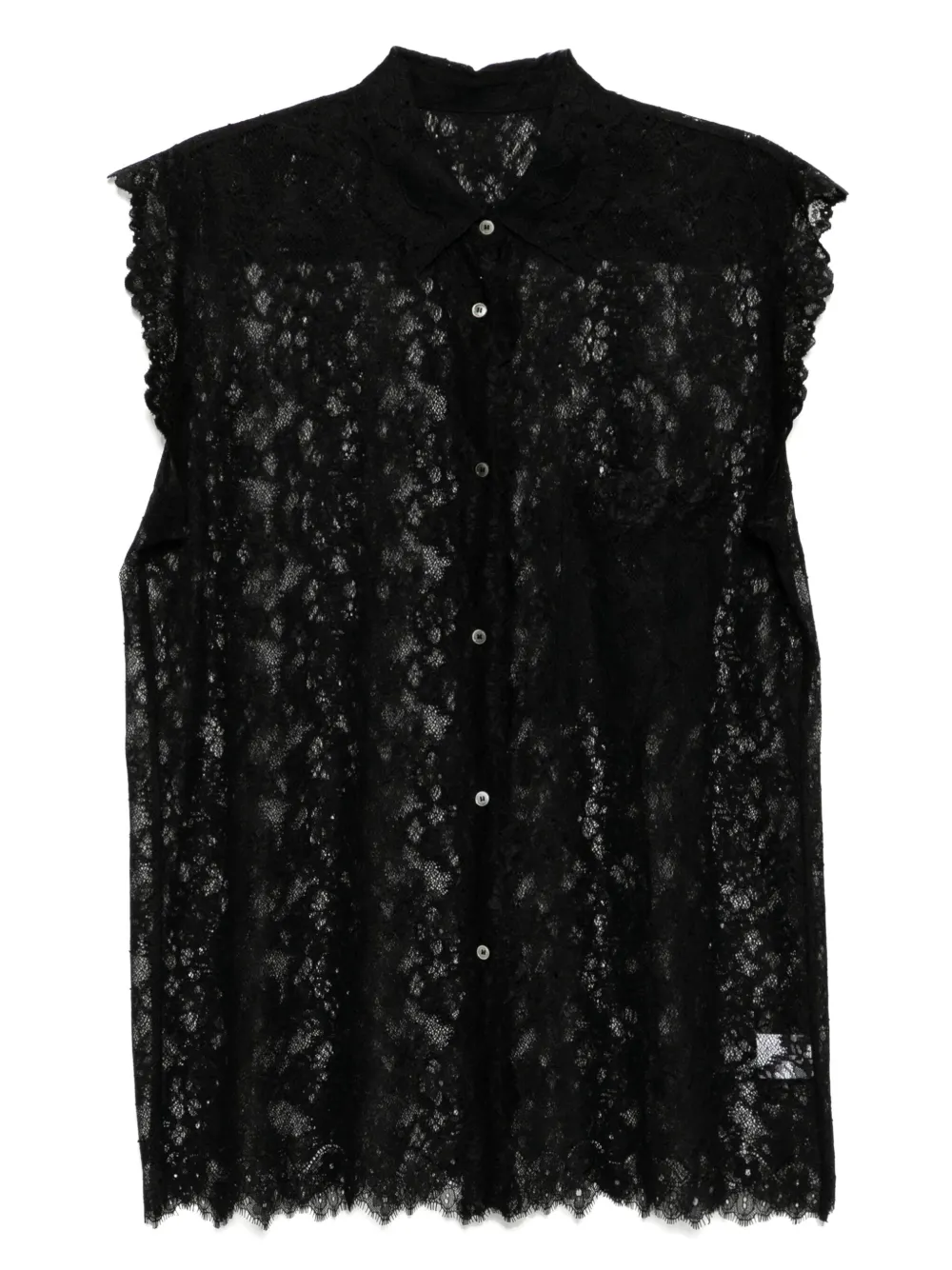 JNBY sleeveless shirt | Black | Image 1