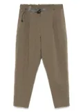 and Wander seersucker trousers - Green