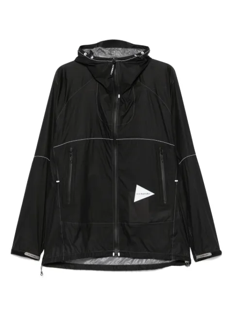 and Wander 3L UL rain jacket