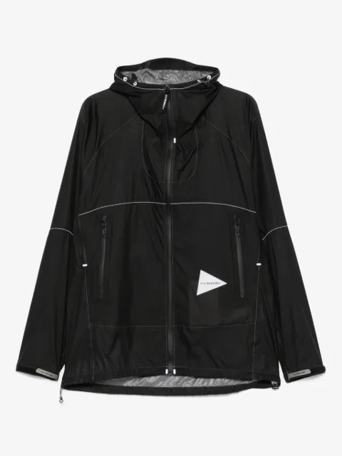 and Wander 3L UL rain jacket