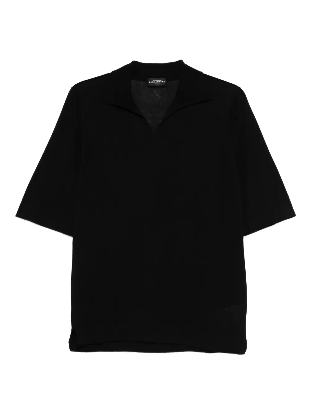 Ballantyne Katoenen poloshirt Zwart