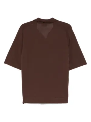Tシャツ・カットソー BALLANTYNE SS25 SHORT SLEEVES POLO (B2H032 14L13 93513) Ballantyne Short-Sleeved Polo With Classic Collar | ShopSimon