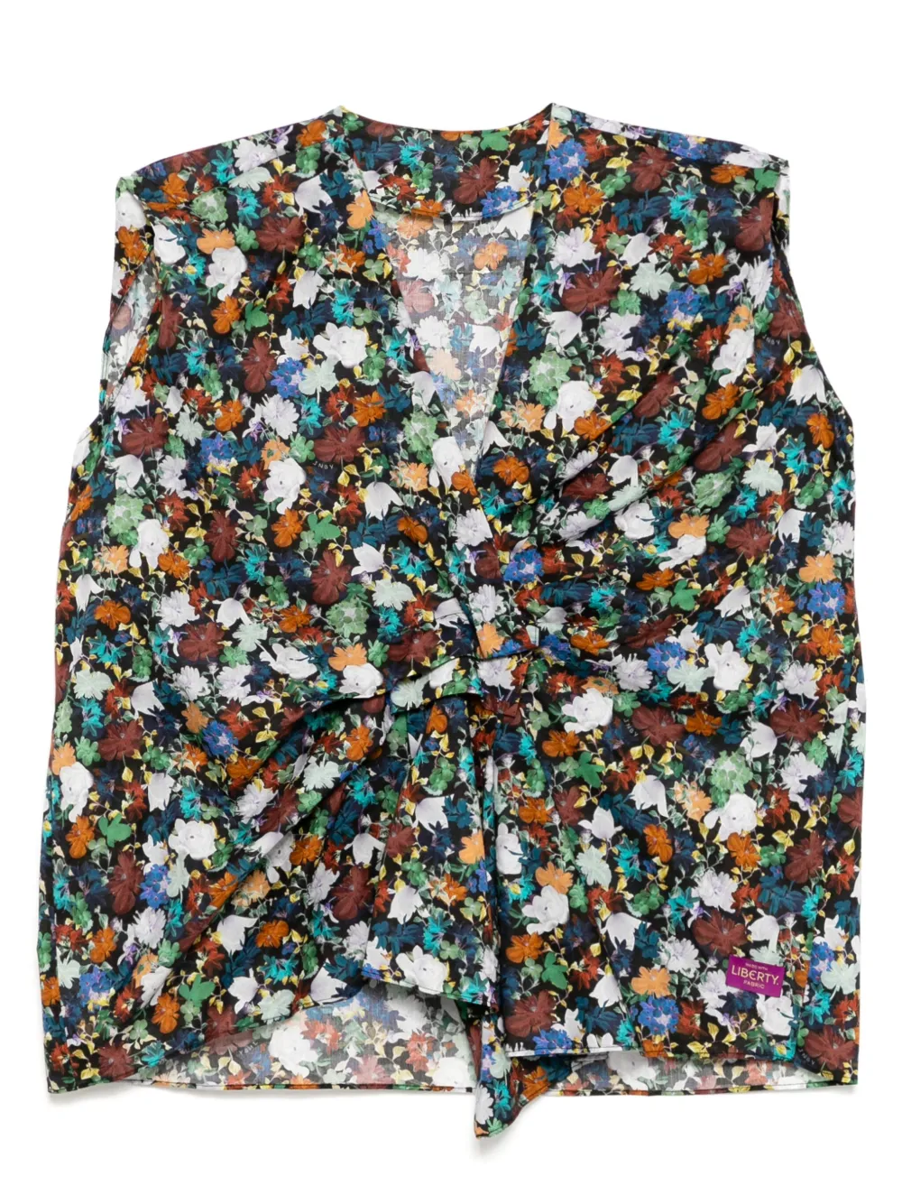 JNBY Blusa smanicata a fiori | nero | Image 1