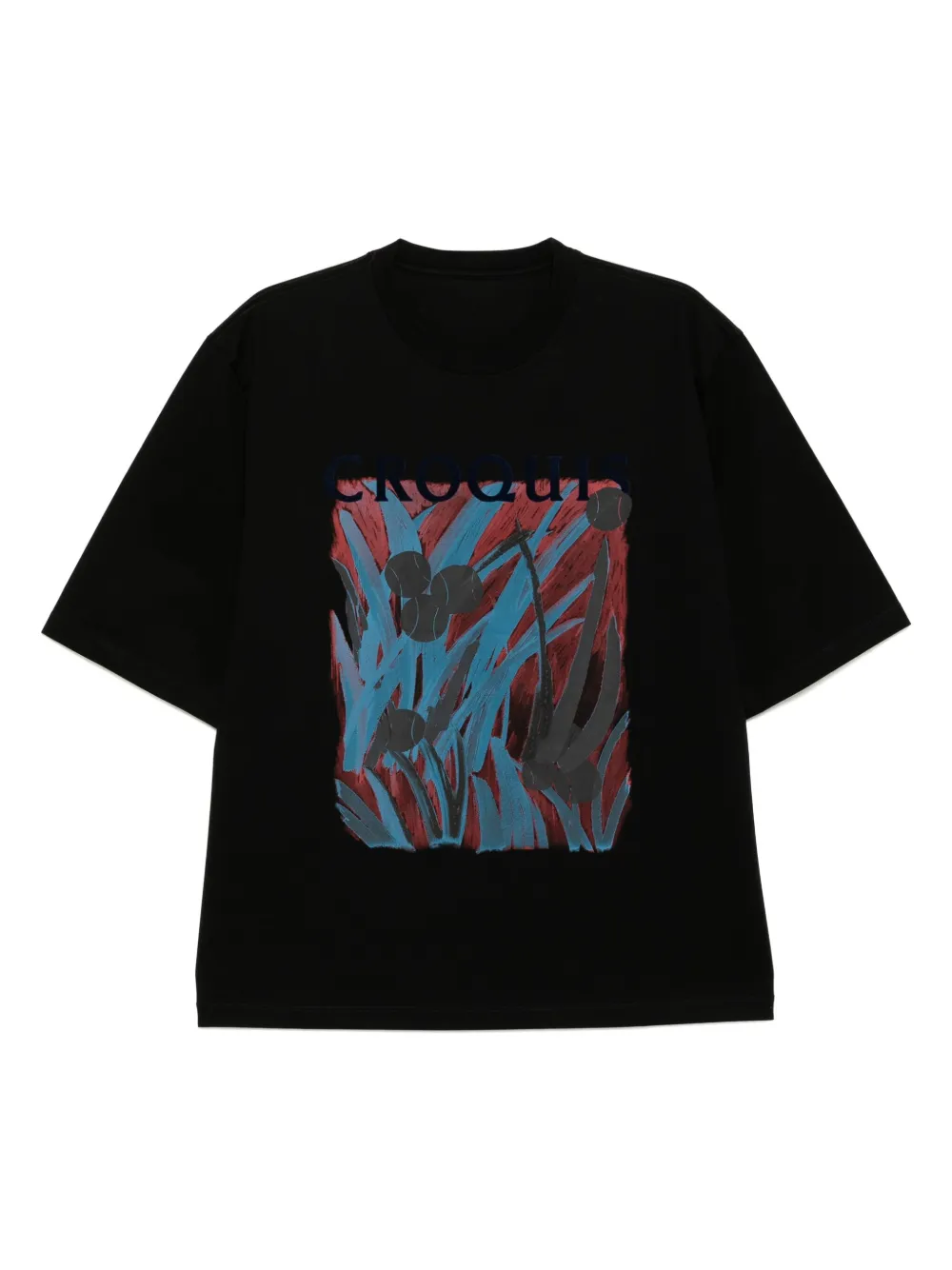 graphic-print T-shirt