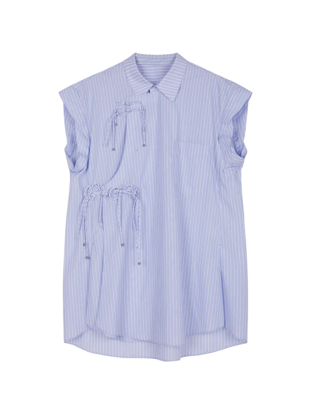 JNBY Camicia a righe smanicata - Blu