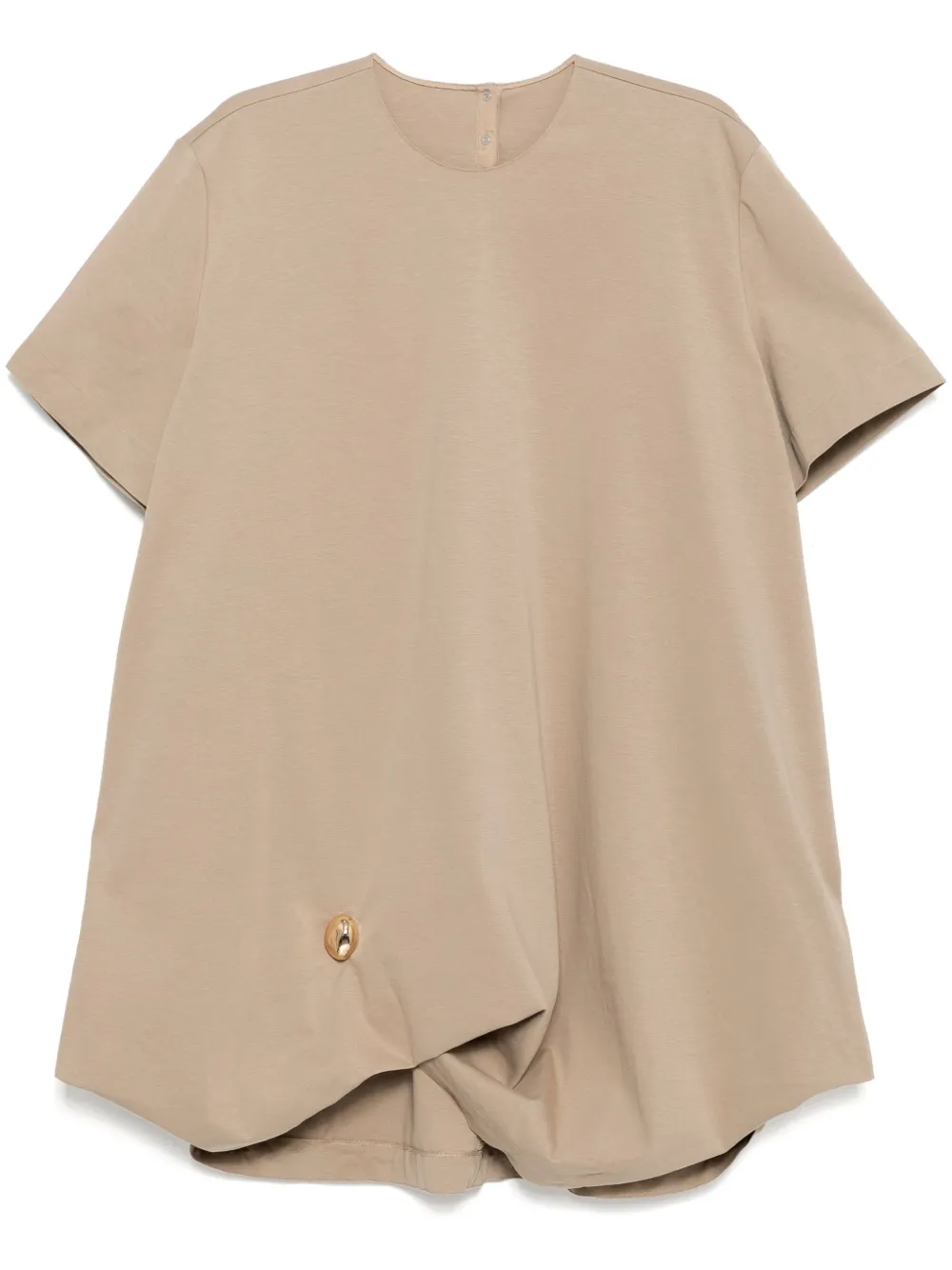 JNBY drawstring-hem dress | Neutrals | Image 1