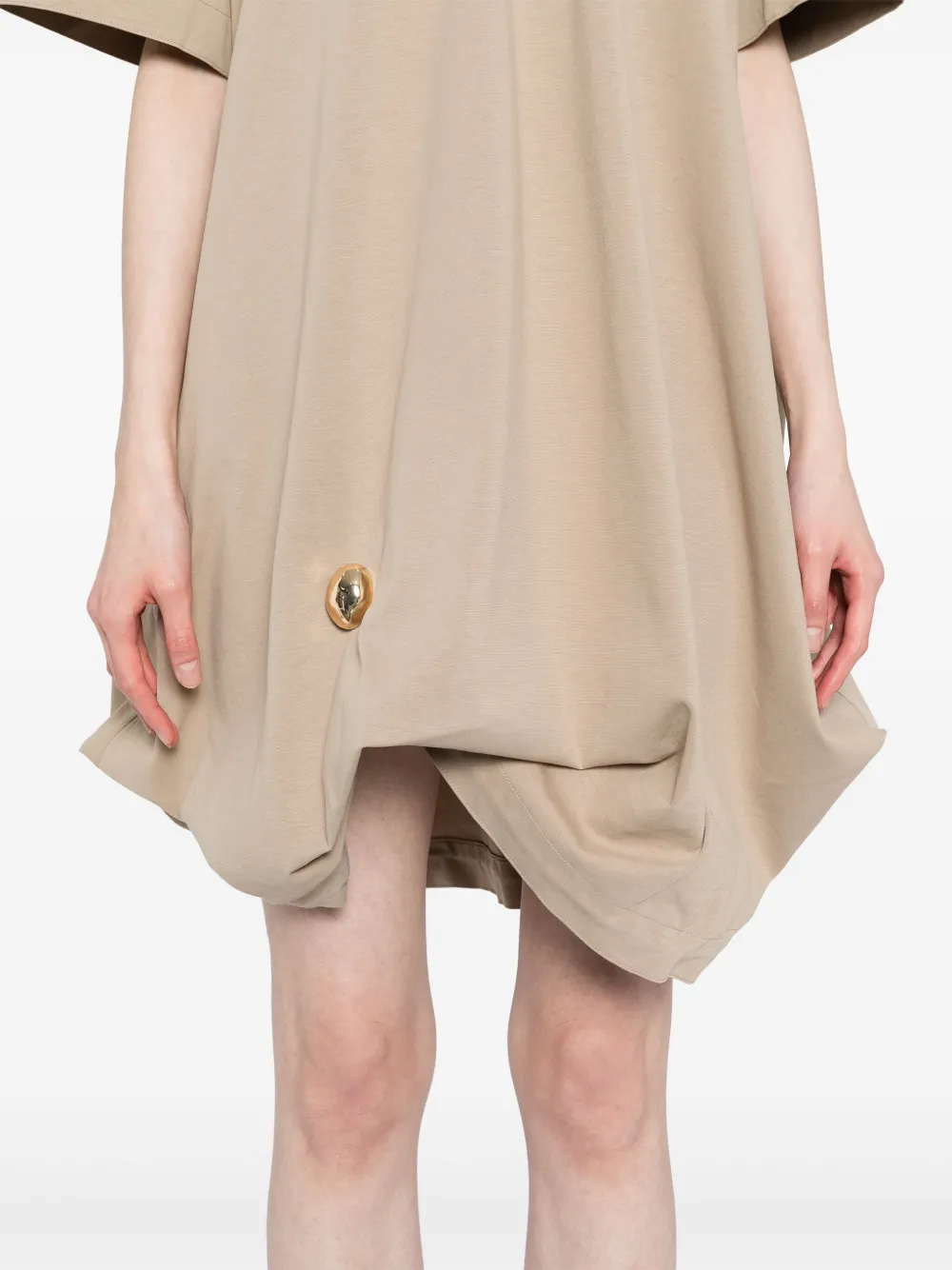 JNBY Jurk met trekkoord Beige