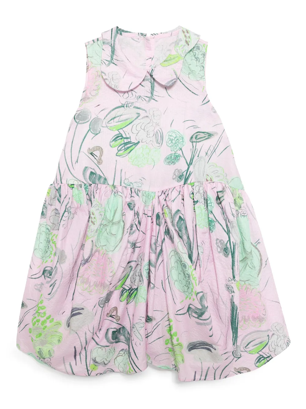 jnby by JNBY vestido con estampado gráfico | rosado | Image 1