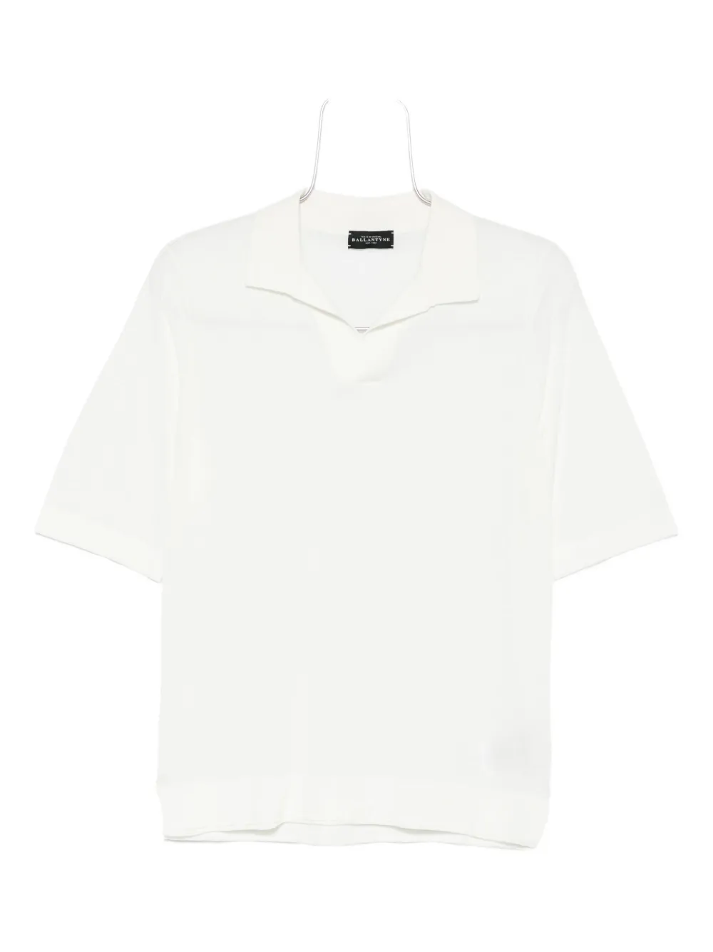 Ballantyne cotton polo shirt | White | Image 1