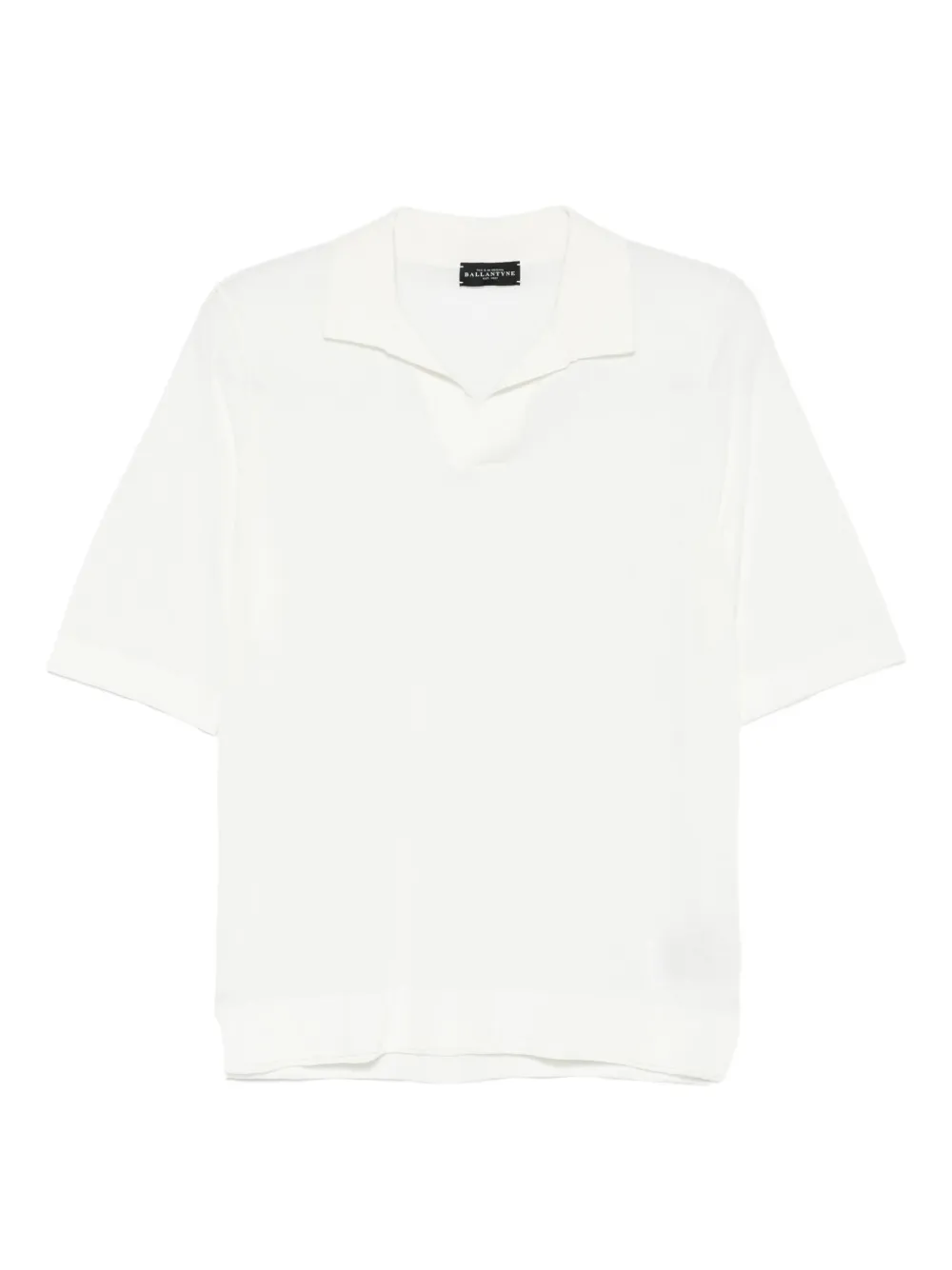 Ballantyne Katoenen poloshirt Wit