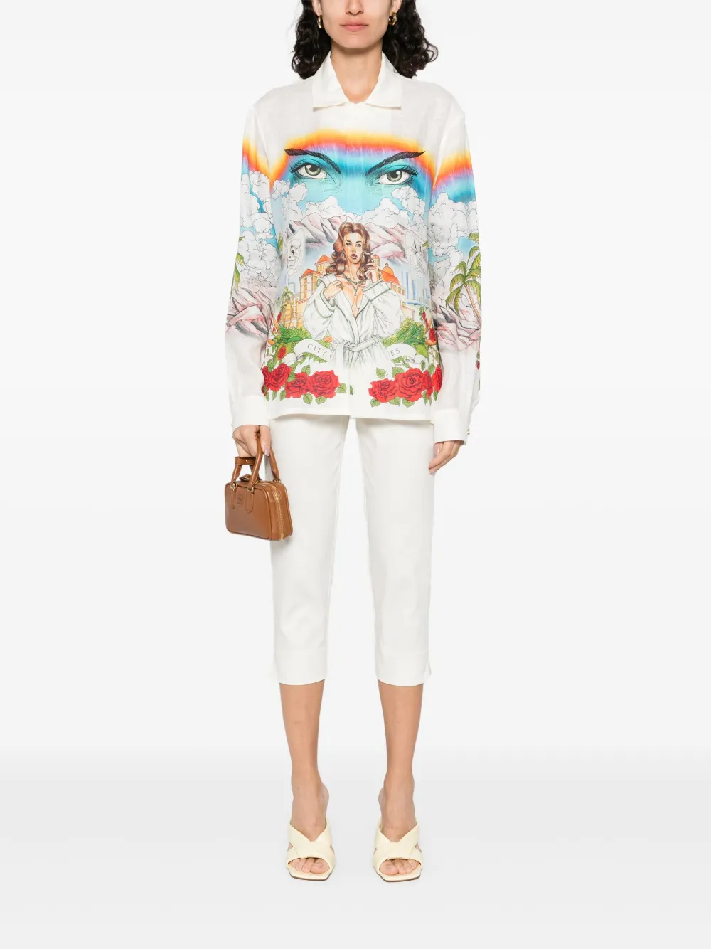 Casablanca Chateau shirt - Wit