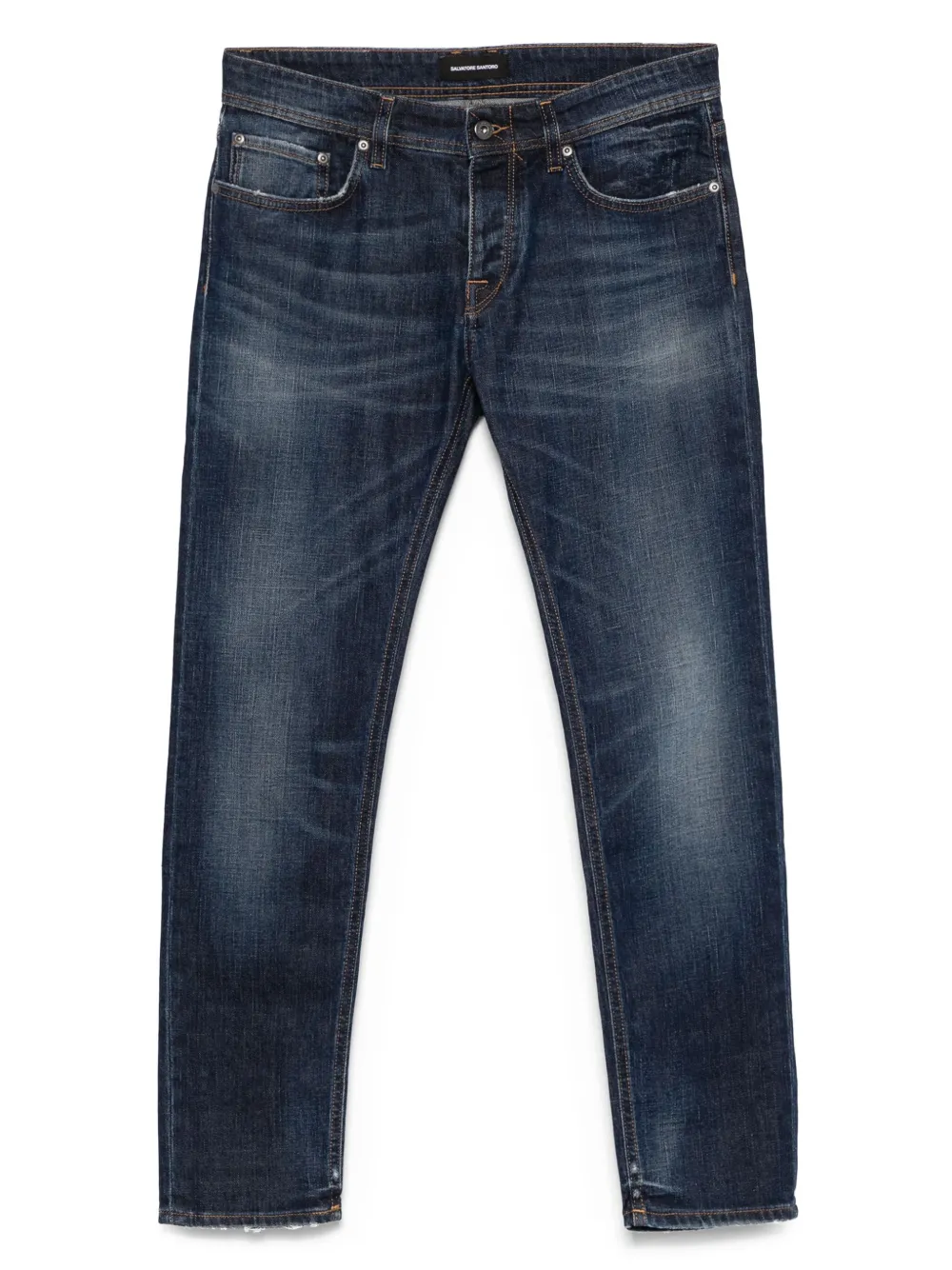 Salvatore Santoro Jeans met vijf zakken Blauw