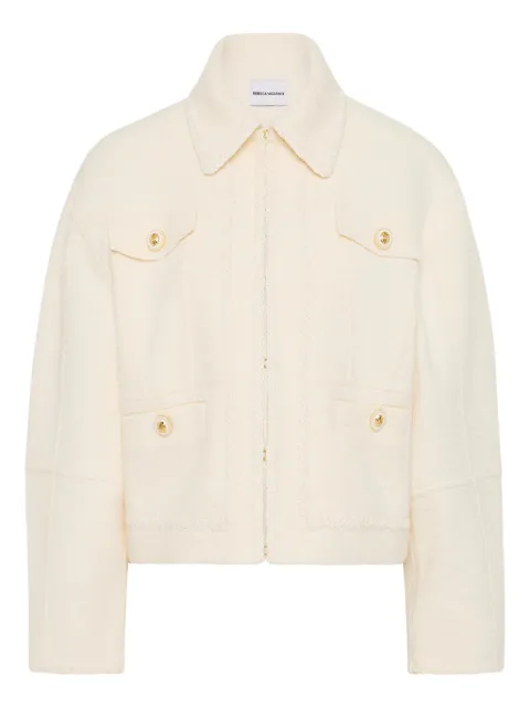 Rebecca Vallance bouclé button-up jacket