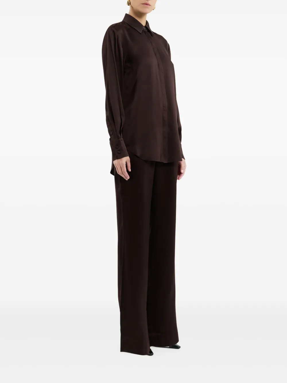 Rebecca Vallance Hazel blouse Bruin