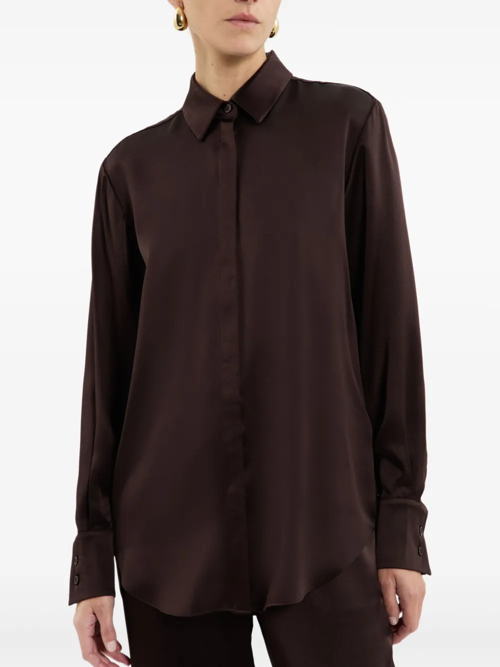 Rebecca Vallance Hazel blouse Bruin