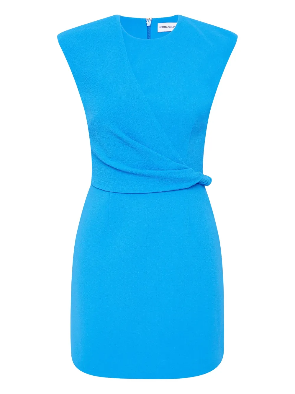 Rebecca Vallance Skyla mini-jurk met gedraaid detail Blauw