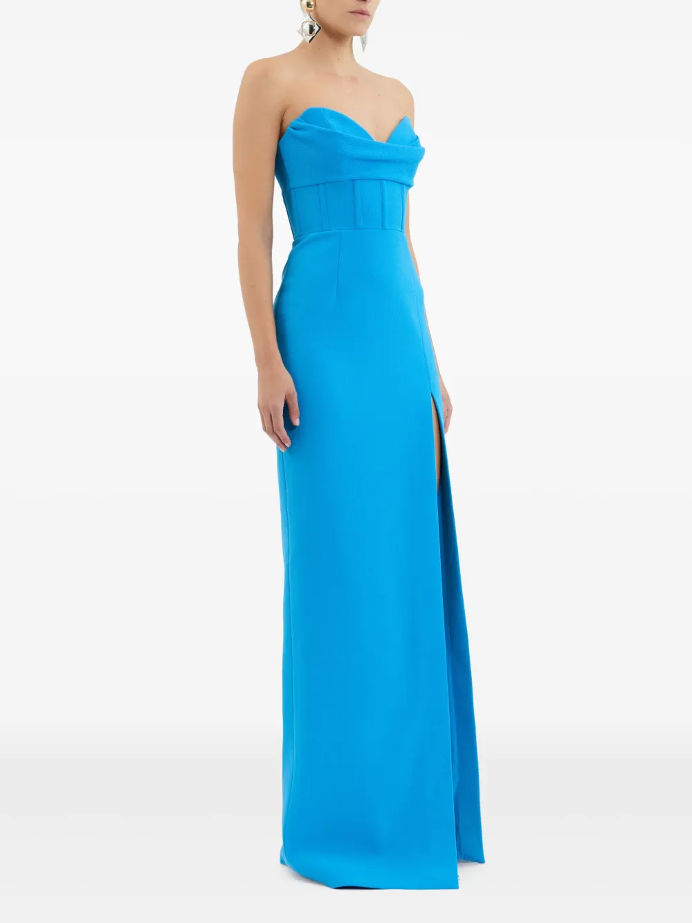 Rebecca Vallance Skyla avondjurk Blauw